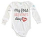Body Bebé My First Valentine (Corazón 1) - MarchanteMX