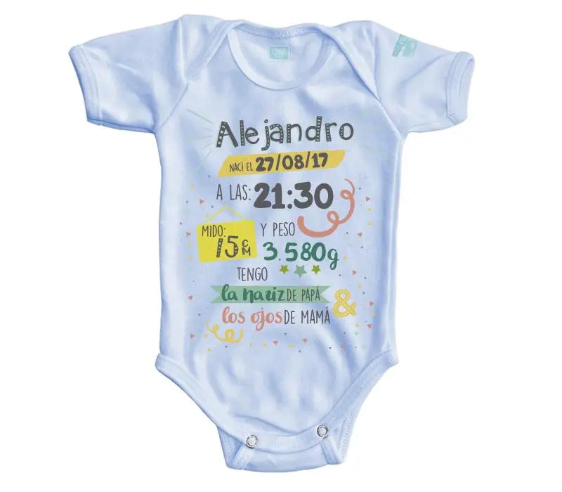 Body Bebé Natalicio - MarchanteMX