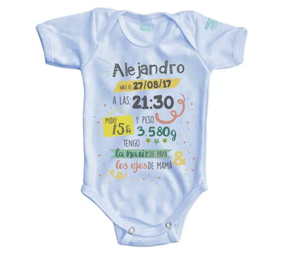 Body Bebé Natalicio - MarchanteMX