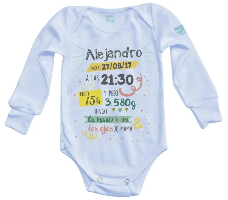 Body Bebé Natalicio - MarchanteMX
