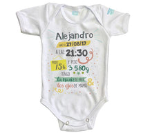 Body Bebé Natalicio - MarchanteMX