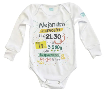 Body Bebé Natalicio - MarchanteMX