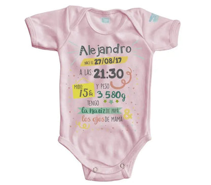Body Bebé Natalicio - MarchanteMX
