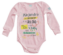 Body Bebé Natalicio - MarchanteMX