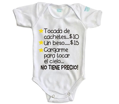 Body Bebé No Tiene Precio - MarchanteMX