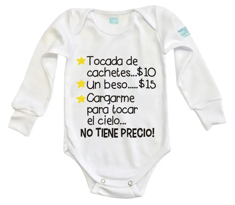 Body Bebé No Tiene Precio - MarchanteMX