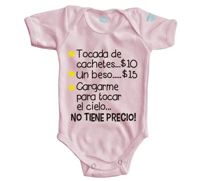 Body Bebé No Tiene Precio - MarchanteMX