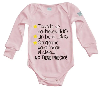 Body Bebé No Tiene Precio - MarchanteMX