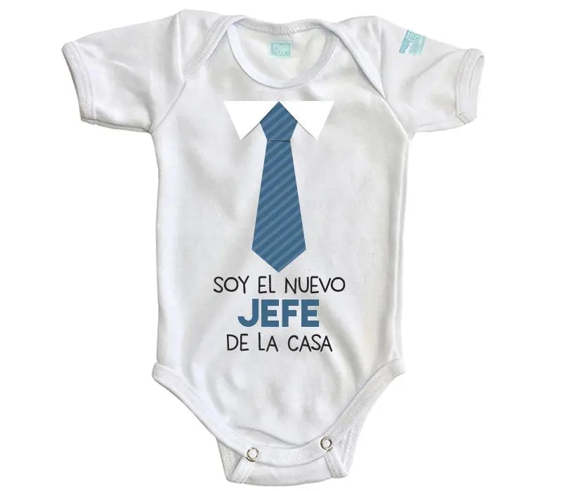 Body Bebé Nuevo Jefe - MarchanteMX