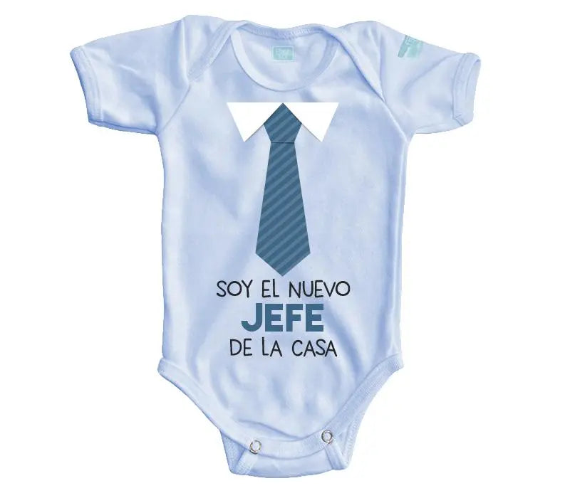 Body Bebé Nuevo Jefe - MarchanteMX