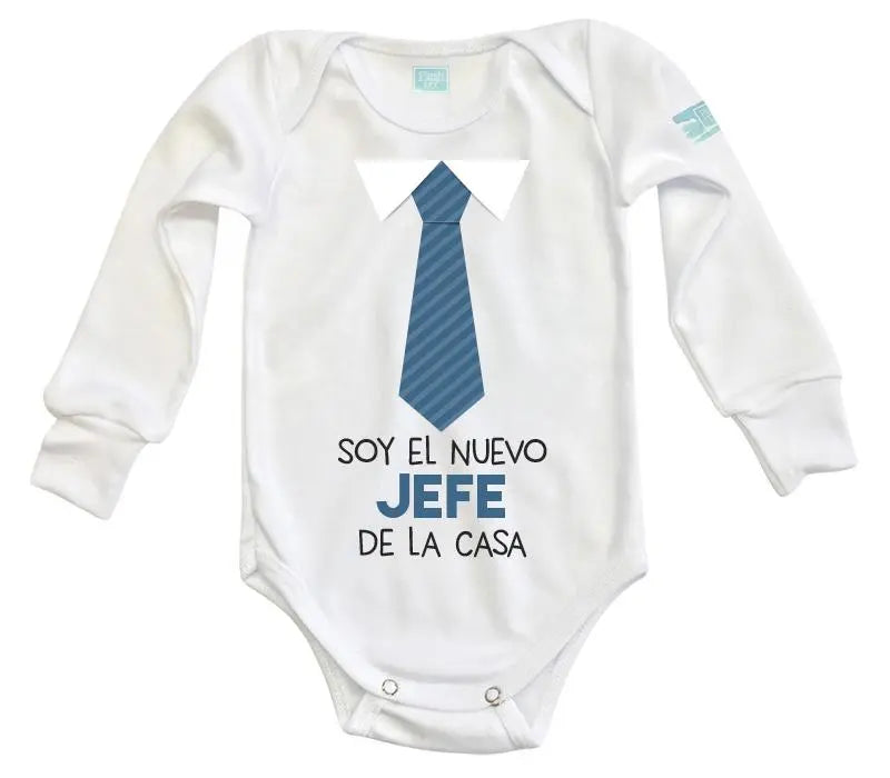 Body Bebé Nuevo Jefe - MarchanteMX