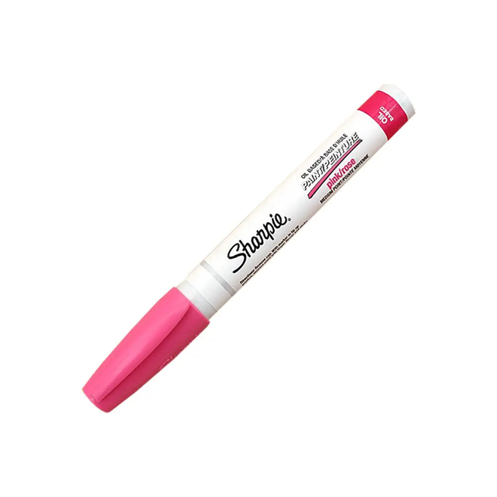 Marcador Sharpie Paint Base Aceite Punta Media 1 Pieza Elige Color Rosa - Sharpie