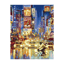 PINTA POR NUMERO 40X50 METRÓPOLI