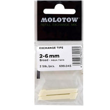 MOLOTOW - PUNTAS CINCEL 2-6 MM