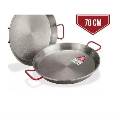 Paellera Pulida de Hierro 70cm - Cesarfer
