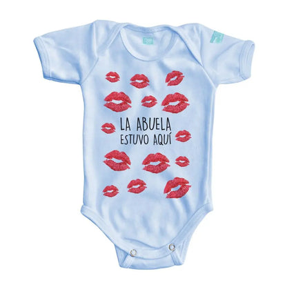 Body Bebé La Abuela Estuvo Aquí Manga Larga / Blanco / 0m - Coveme