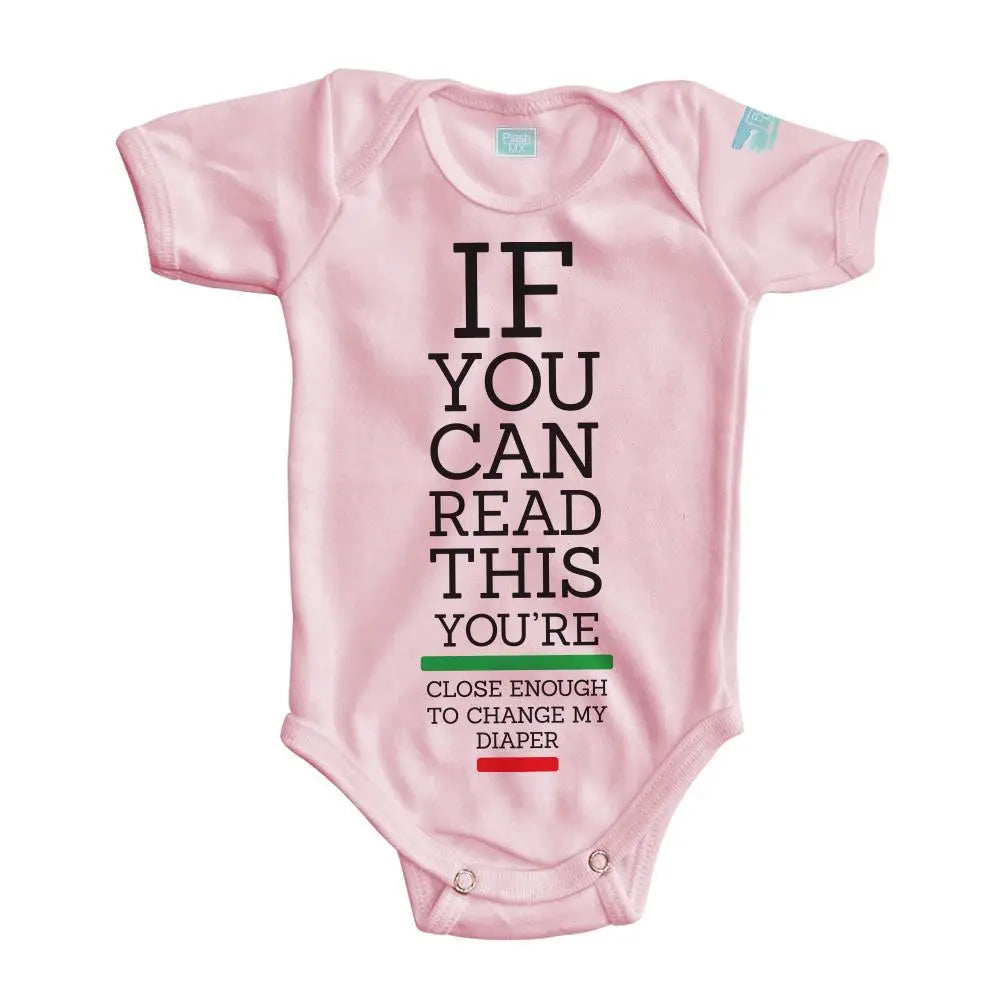 Body Bebé Change Diaper Manga Corta / Rosa / 24m - Coveme - vista lateral