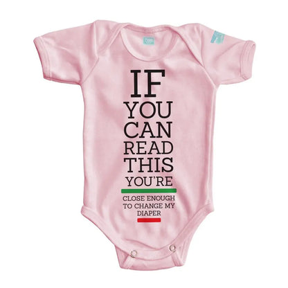 Body Bebé Change Diaper Manga Corta / Rosa / 24m - Coveme - vista lateral