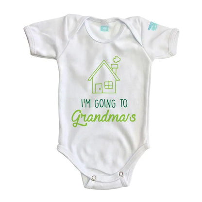 Body Bebé Grandma´s House Manga Corta / Blanco / 24m - PLASH