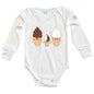 Body Bebé Familia Helados - MarchanteMX