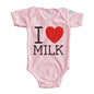 Body Bebé para bebe I Love Milk - MarchanteMX