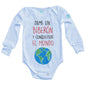 Body Bebé Conquistar el Mundo - MarchanteMX