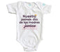 Body Bebé Nuestro Primer Día Juntas - MarchanteMX