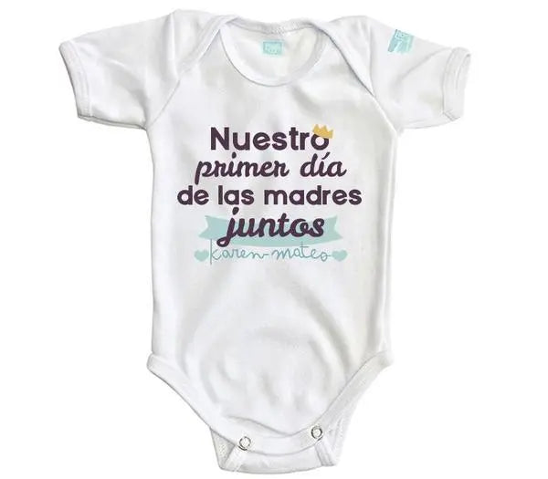 Pañalero Nuestro Primer Día Juntos 0 meses - Coveme