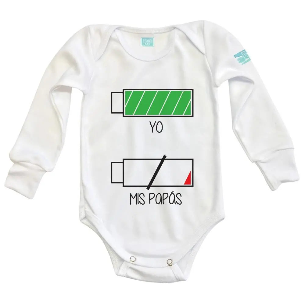 Body Bebe Pila Manga Larga / 24 - Coveme
