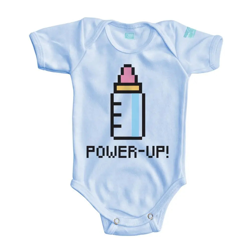 Body Bebe Recién Horneado Manga Corta / Azul / 24m - Coveme - vista lateral