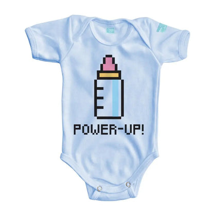 Body Bebe Recién Horneado Manga Corta / Azul / 24m - Coveme - vista lateral