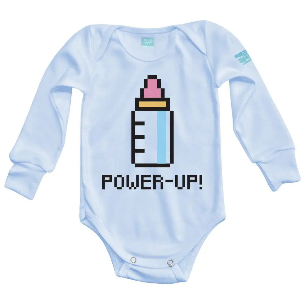 Body Bebe Recién Horneado Manga Larga / Azul / 24m - Coveme - vista lateral