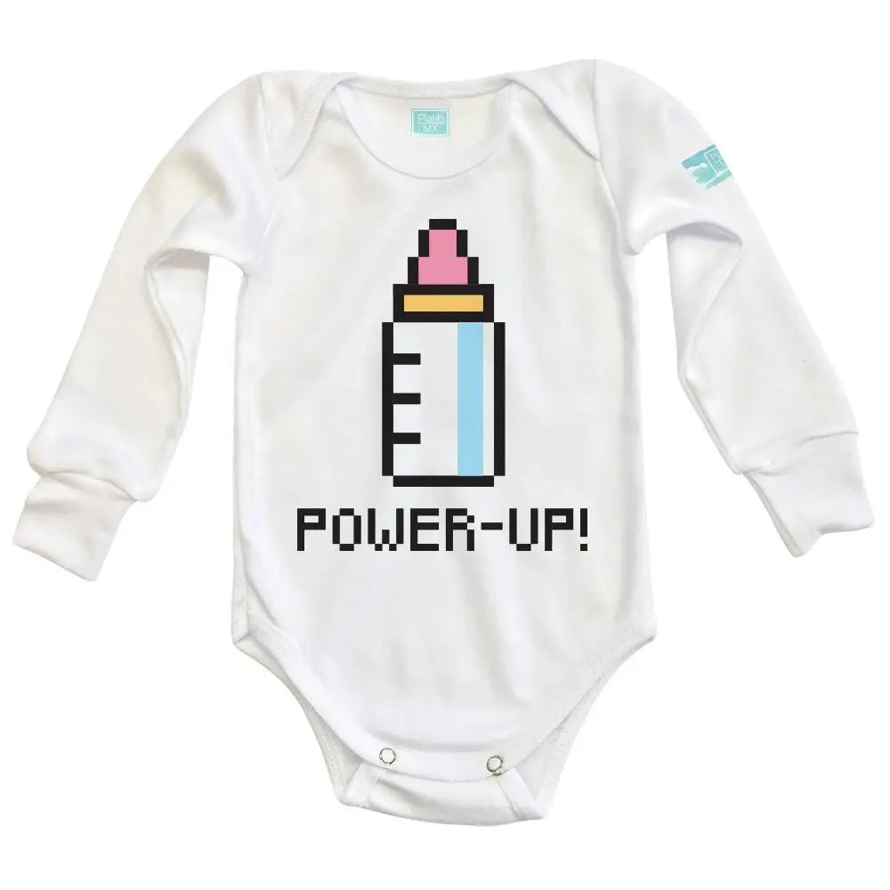 Body Bebe Recién Horneado Manga Larga / Blanco / 24m - Coveme - vista lateral