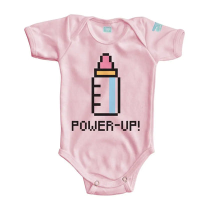 Body Bebe Recién Horneado Manga Corta / Rosa / 24m - Coveme - vista lateral