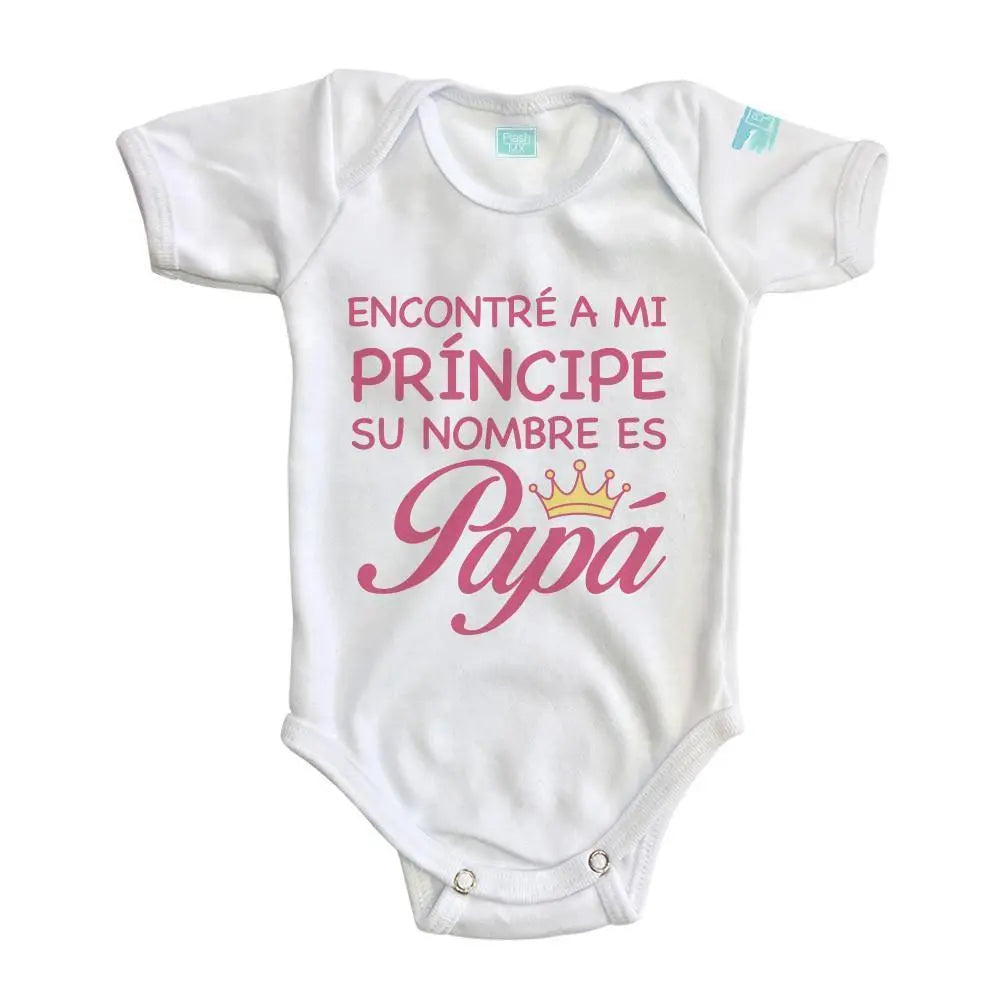 Body Bebé Principe Manga Larga / Blanco / 3 - Coveme