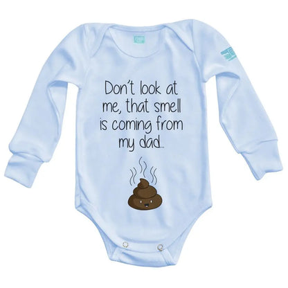 Body Bebe Smell Manga Larga / Azul / 24m - PLASH