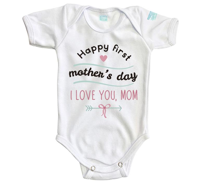 Body Bebé Happy First Mother's Day - MarchanteMX