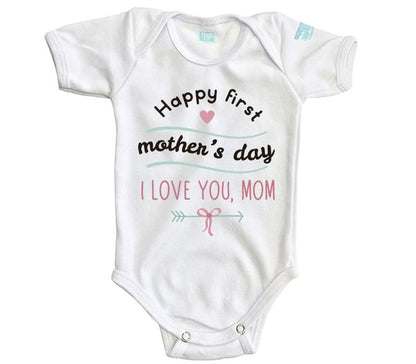 Body Bebé Happy First Mother's Day - MarchanteMX