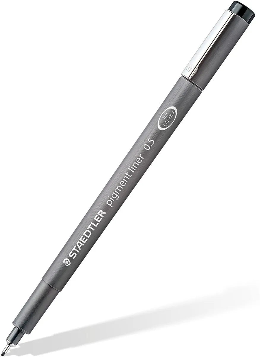 Kit Estilógrafo STAEDTLER Tinta Negra Puntas Diferentes 6 Piezas