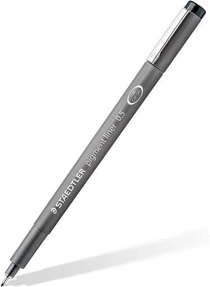 Kit Estilógrafo STAEDTLER Tinta Negra Puntas Diferentes 6 Piezas