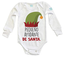 Body Bebe Pequeño Ayudante de Santa - MarchanteMX