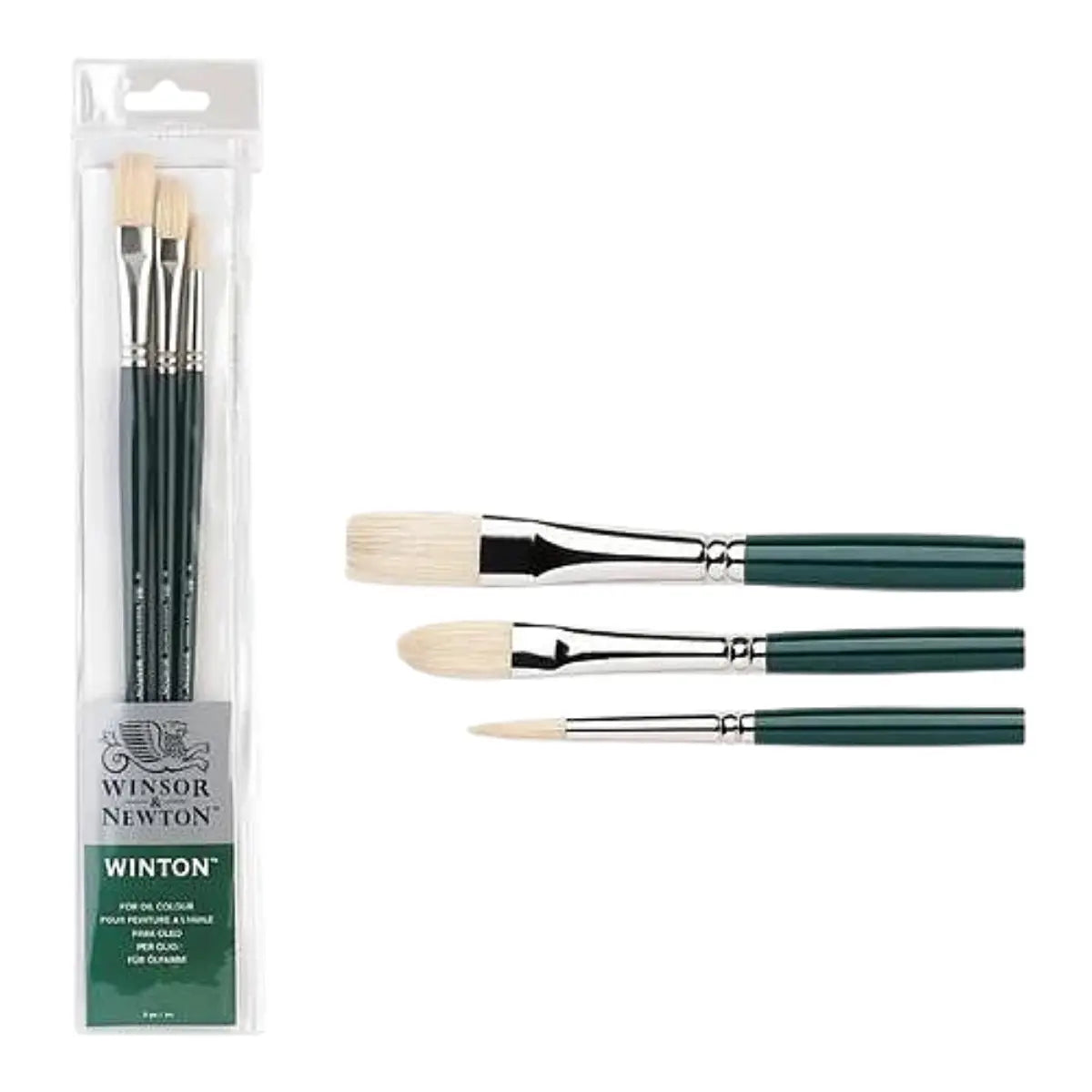 Juegos Con Pinceles De Pelo Natural De Cerdo Winton - MarchanteMX