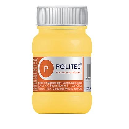 Pintura Acrílica Politec De 100 ml Colores a Elegir - MarchanteMX