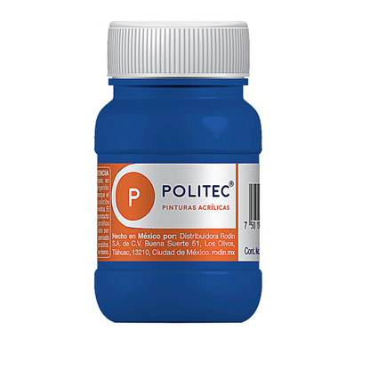 Pintura Acrílica Politec De 100 ml Colores a Elegir - MarchanteMX