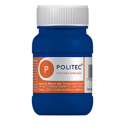 Pintura Acrílica Politec De 100 ml Colores a Elegir - MarchanteMX