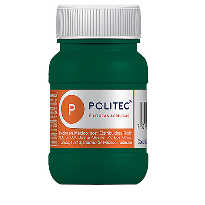 Pintura Acrílica Politec De 100 ml Colores a Elegir - MarchanteMX