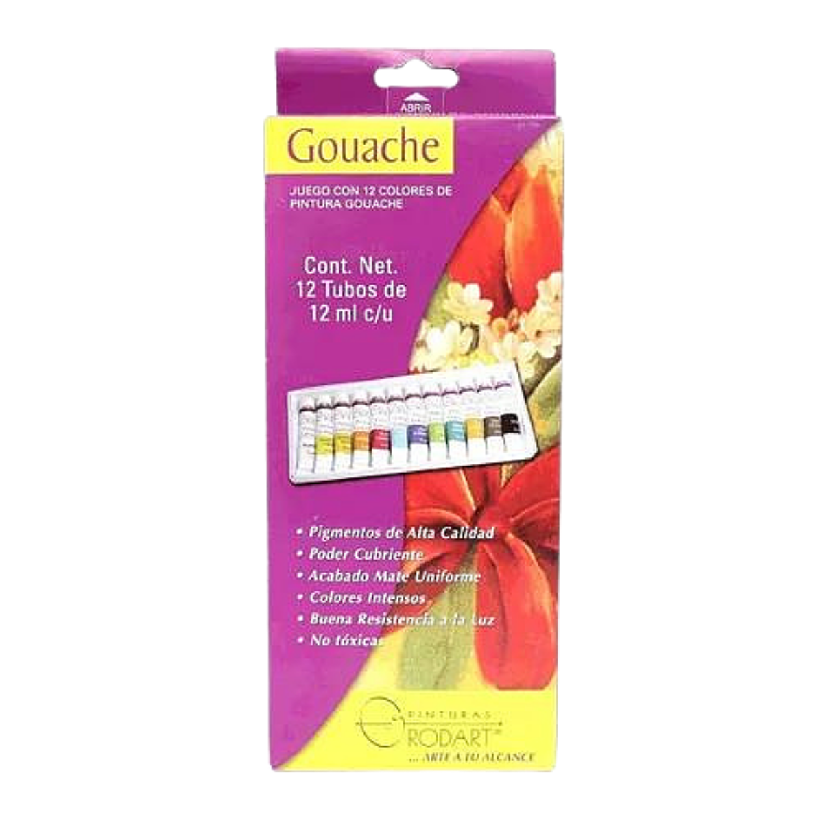 Pinturas Gouache En Tubo De 12ml - MarchanteMX