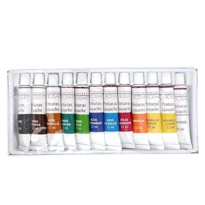 Pinturas Gouache En Tubo De 12ml - MarchanteMX
