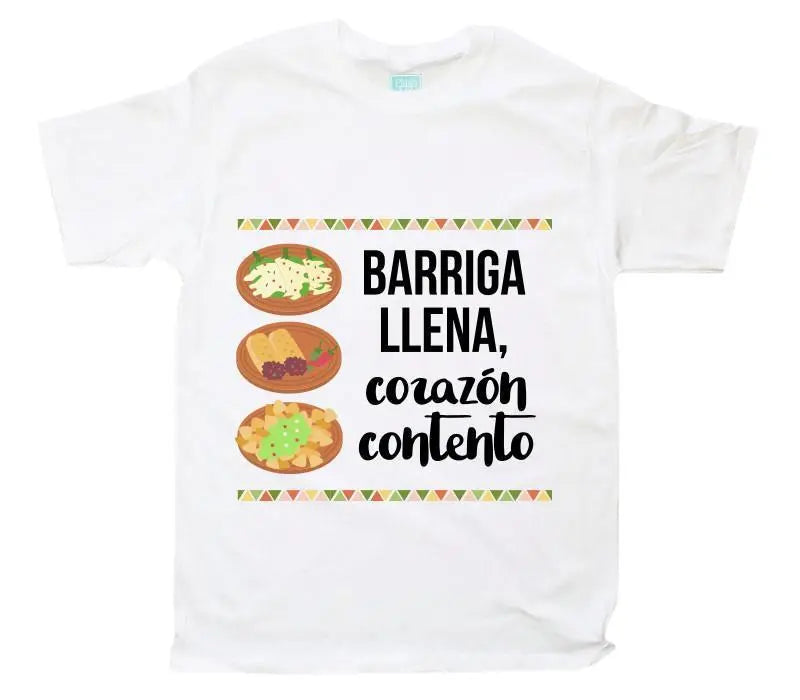 Playera Barriga Llena Blanco / EEG / Caballero - Coveme - vista lateral