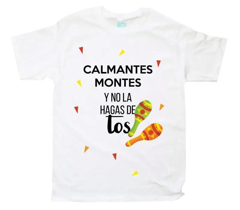 Playera Calmantes Montes Blanco / EEG / Caballero - Coveme - vista lateral